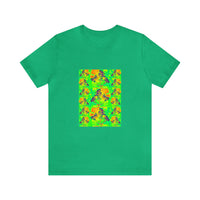 Unisex Jersey Short Sleeve Psychedelic design Tee