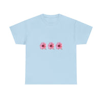 Unisex Cotton Tee ,Pink things make me think things this summer,