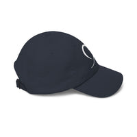 Heart Sketch Dad Cap — Minimalist Heart Embroidered Baseball Hat