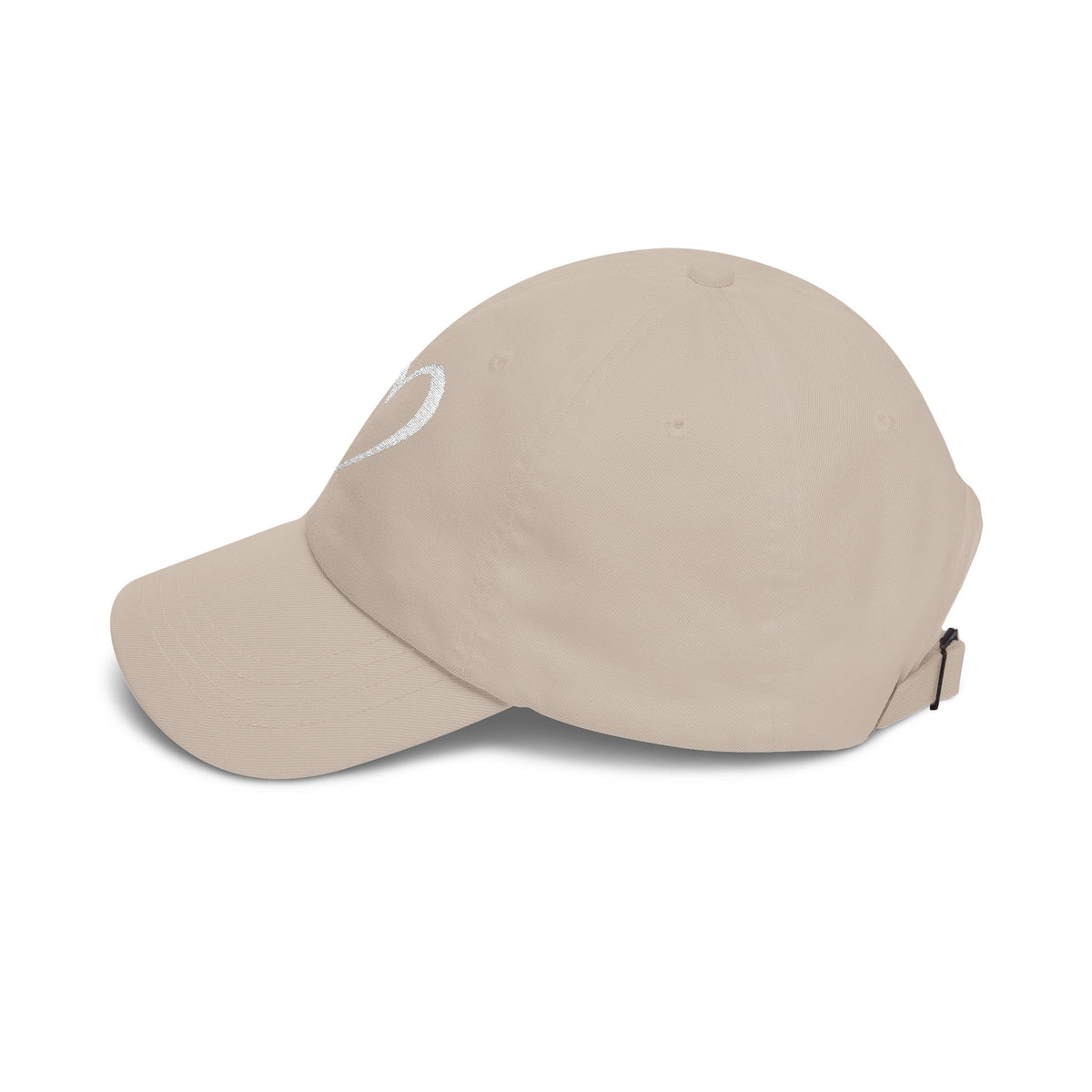 Heart Sketch Dad Cap — Minimalist Heart Embroidered Baseball Hat