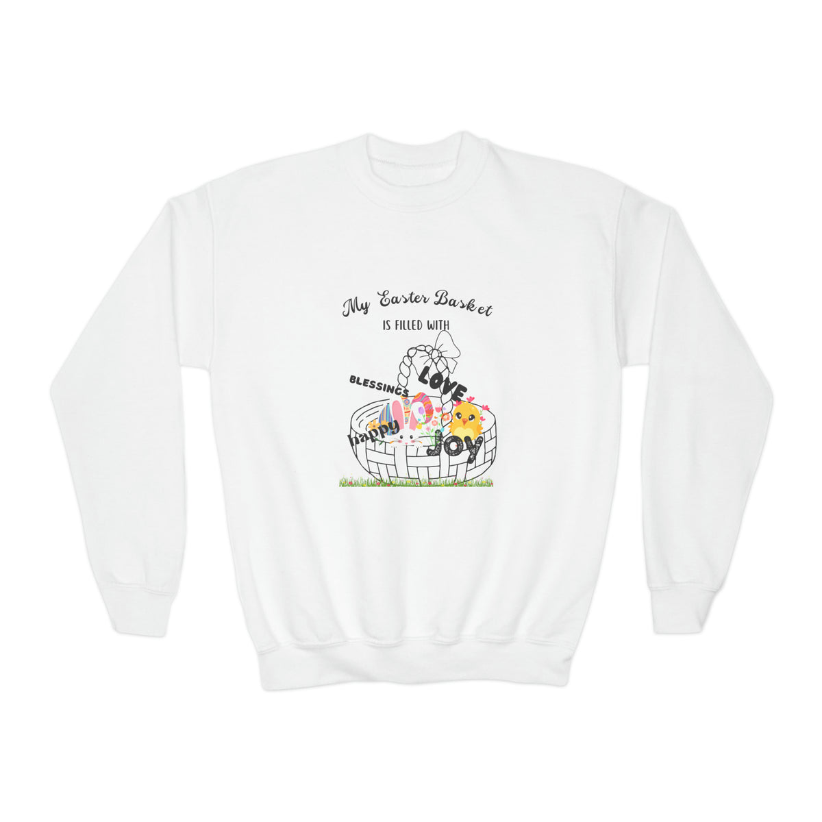 Printz for Zoey Youth Easter Blessings Sweatshirt