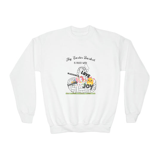 Printz for Zoey Youth Easter Blessings Sweatshirt