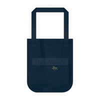 Too Aware Organic Canvas Tote Bag - Eco-Friendly Reusable Grocery & Everyday Bag