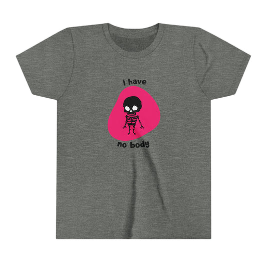 Kids Halloween Ghost Short Sleeve Tee