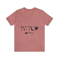 Unisex Witch Jersey Short Sleeve Tee
