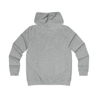 College Monogram Hoodie — Elegant 'PZ' Script Logo Pullover