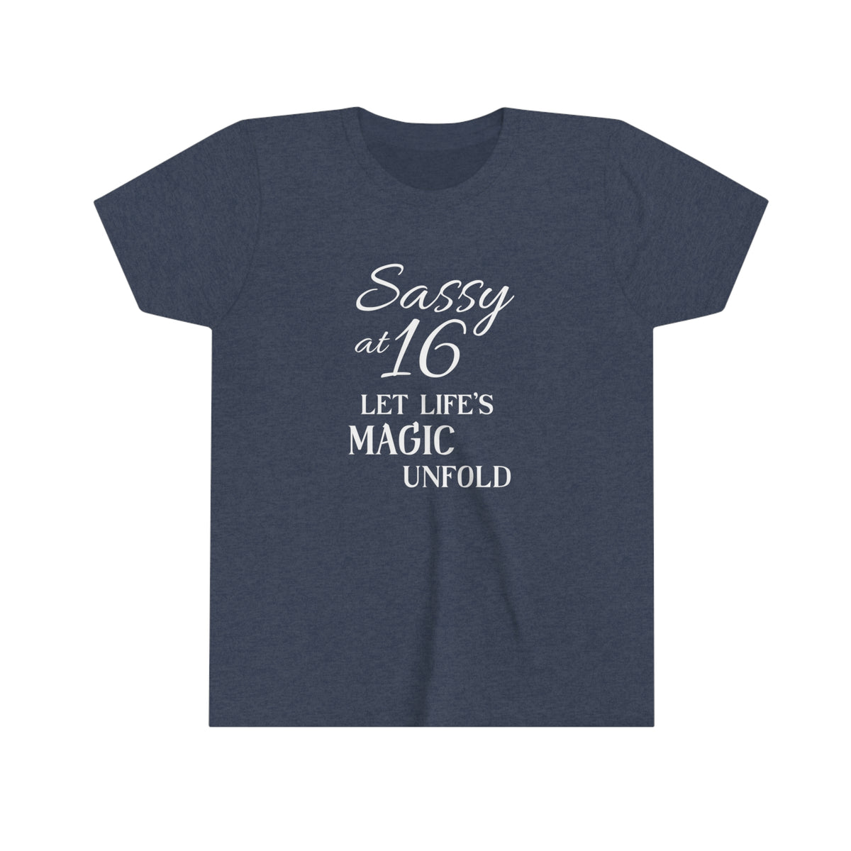 Youth Short Sweet Sixteen Sleeve Tee