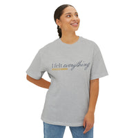 I Felt Everything Tee — Minimal Script Emotional Graphic Tee