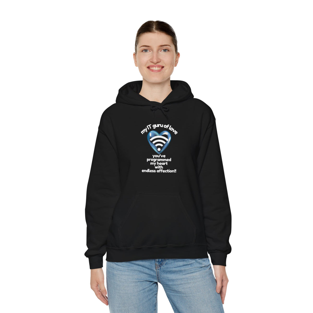 My IT Guru of Love Unisex Hooded Sweatshirt