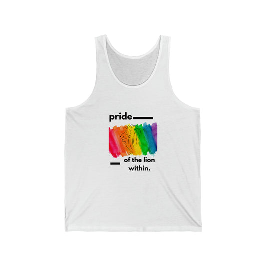 Unisex Pride Jersey Tank – Roar With Pride
