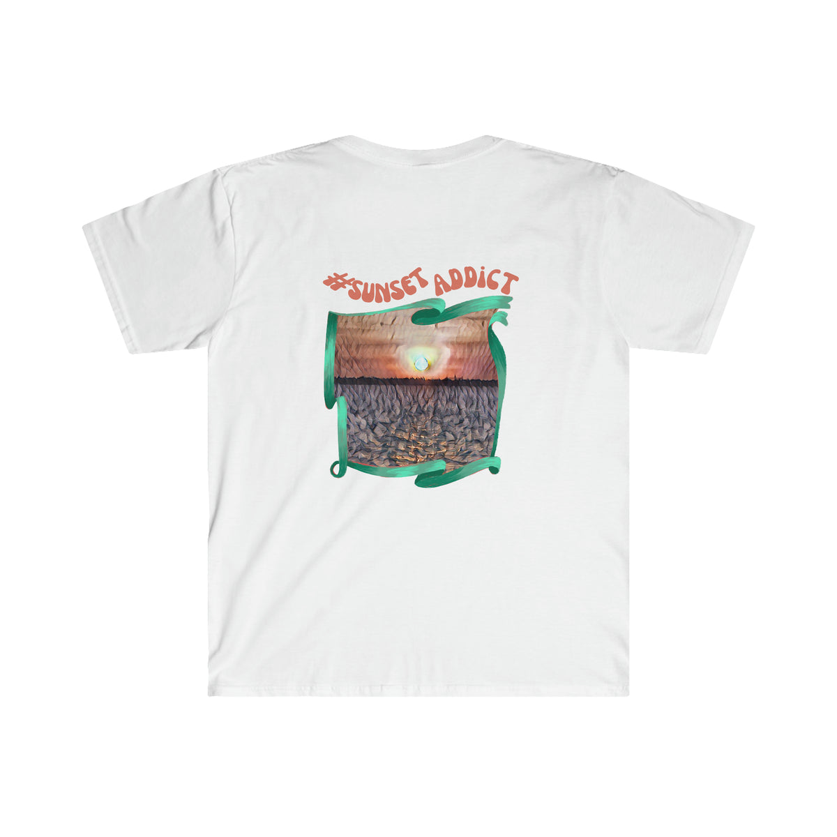 Psychedelic Dreamscape Unisex Soft-Style T-shirt