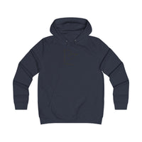 College Monogram Hoodie — Elegant 'PZ' Script Logo Pullover