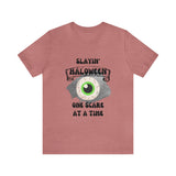 Unisex Slayin' Halloween Short Sleeve Tee