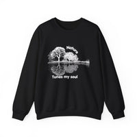 Unisex Crewneck Featured nature Guitar Sweatshirt