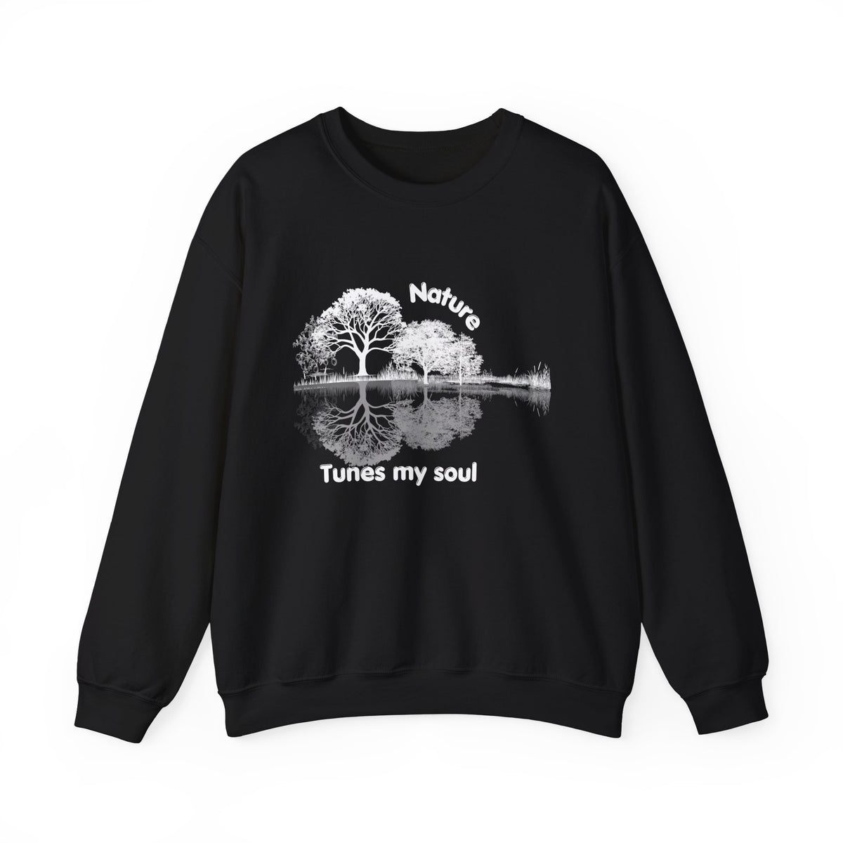 Unisex Crewneck Featured nature Guitar Sweatshirt