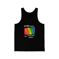 Unisex Pride Jersey Tank – Roar With Pride