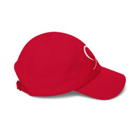 Heart Sketch Dad Cap — Minimalist Heart Embroidered Baseball Hat