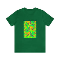 Unisex Jersey Short Sleeve Psychedelic design Tee
