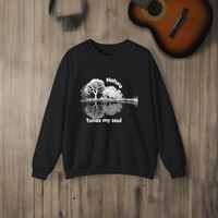 Unisex Crewneck Featured nature Guitar Sweatshirt